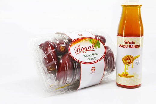 Kurma Muda (Hijau, Kuning, Merah) 250 gram